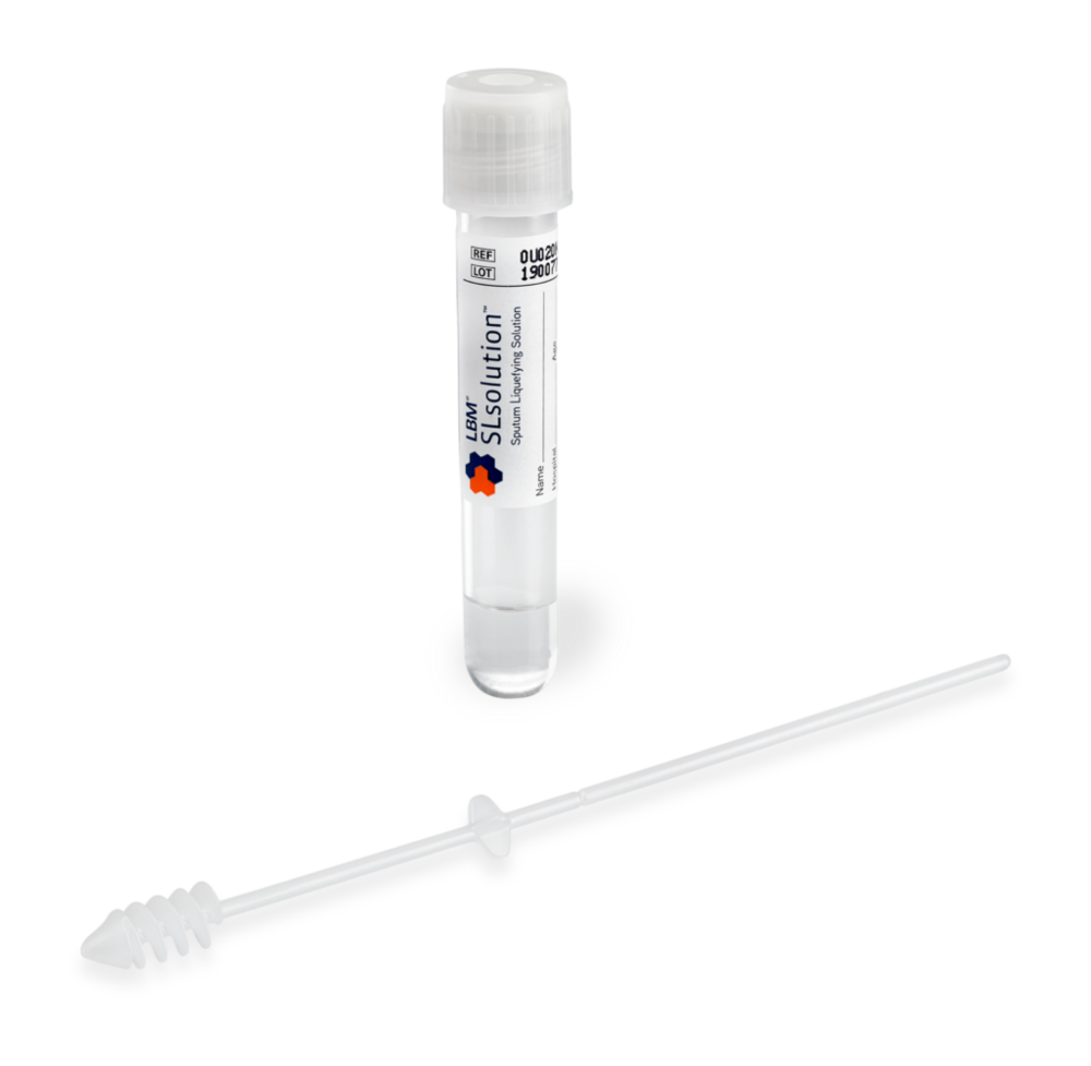 SL Solution 1 ml PET rør og sputum dipper i kit, 50 stk Nerliens ...