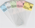 SlideMate Pink Tab 72 slides, 20 boxes (1440 slides total) per 72 pieces in plastic box Menzel/Epredia box in cello 1 CA = 1440 pieces 