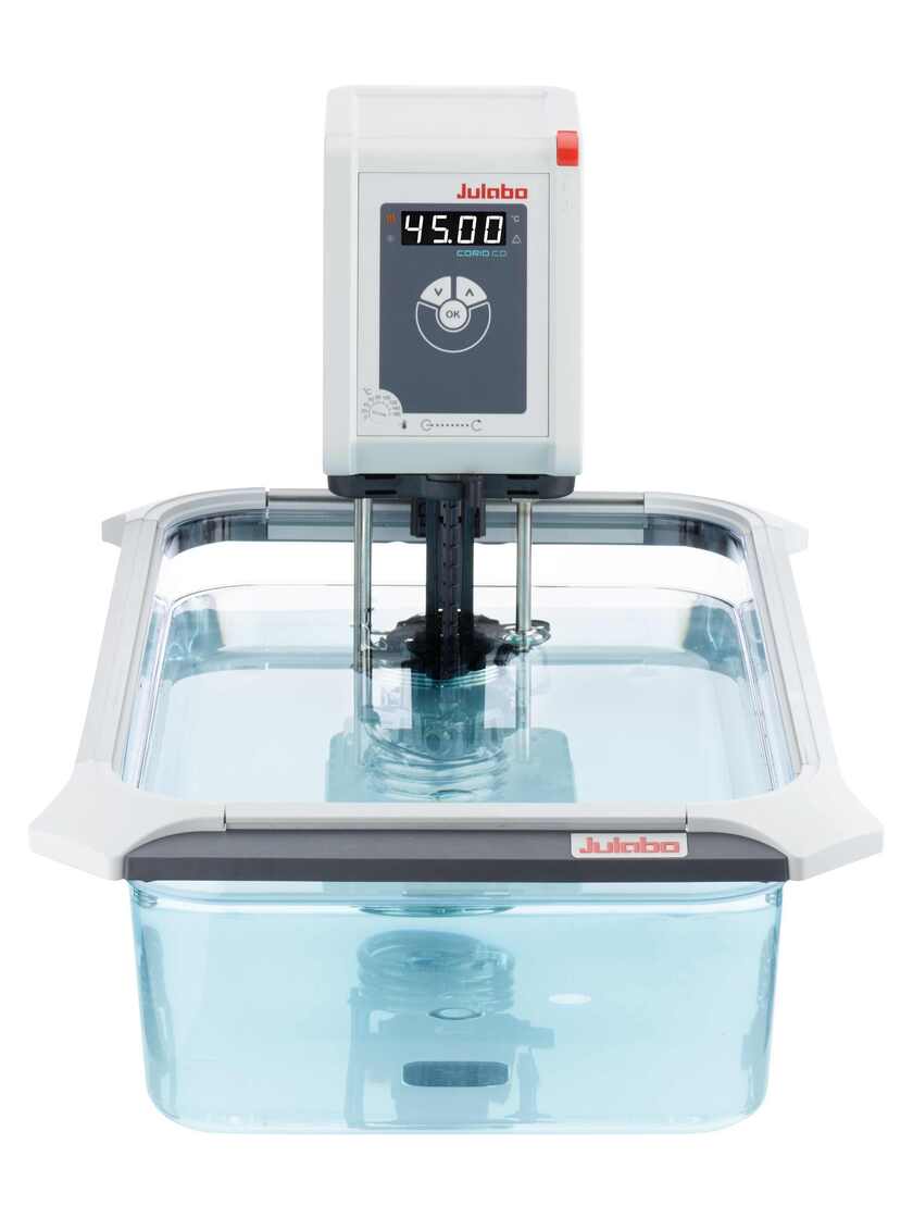 CORIO CD-BT19 Heating circulator with open bath and transparent bath tanks