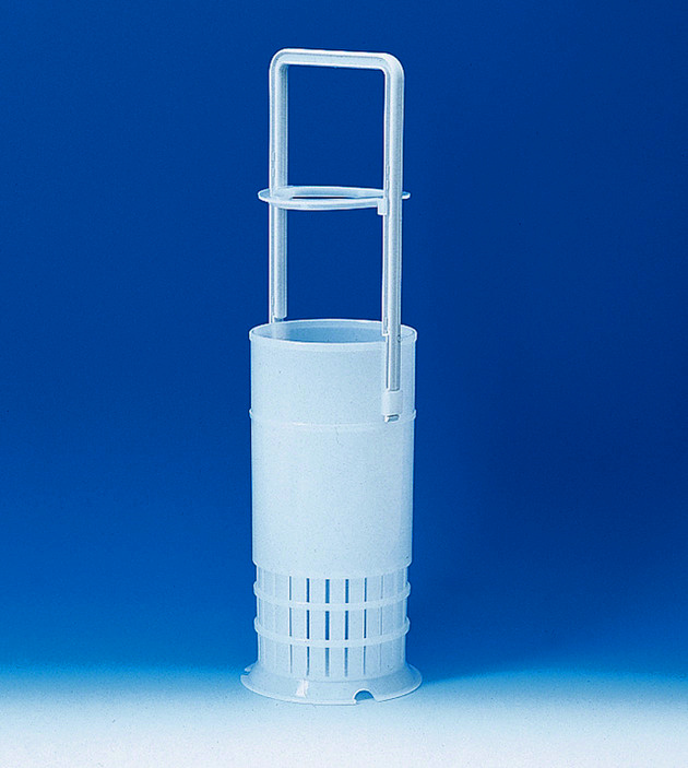 pipettekurv, PE-HD, med håndtak, for pipetter opp til 460 mm