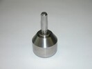 Pestle for RM 200hardened steel (chrome steel)