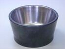 Mortar for RM 200 / RM 100hardened steel (chrome steel)