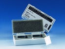 Dekkglass, boros. glass, thickn. no 1, 24 x 60 mm, rectangul