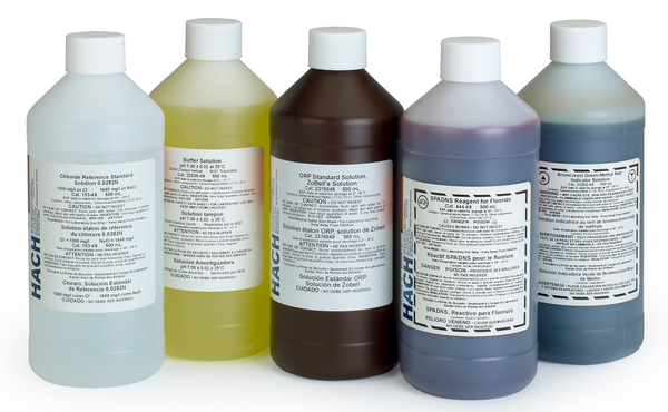 Ledningsevnestandard 100 µS/cm, NaCl, 500 ml flaske