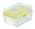 TipBox, uten innhold, med blått rack for 1000 µl tips