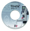 Titrette Software (CD-ROM), DE/EN laguage, for Titrette med