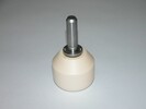 Pestle for RM 200sintered aluminium oxide