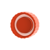 XT24 Screw Caps, Orange, Bulk,240 caps