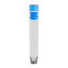 SAFE ® 1ml tubes, 2D bottom code, pre-capped with blue caps, bulk, 4800 tubes per case
